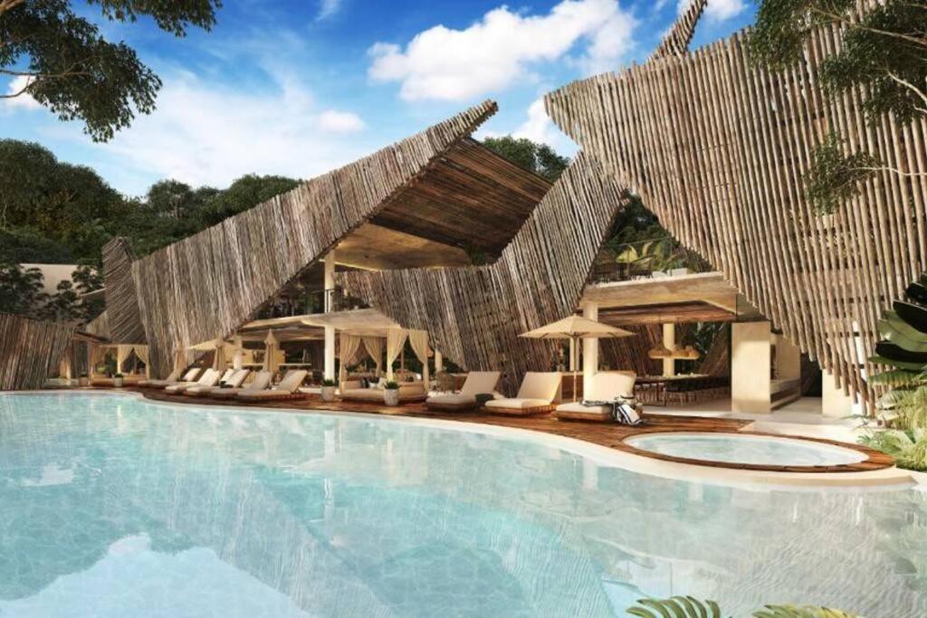 Loft En Aldea Zama Apartment Tulum Ngoại thất bức ảnh